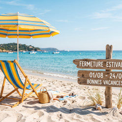 Dates de fermeture estivale 2026